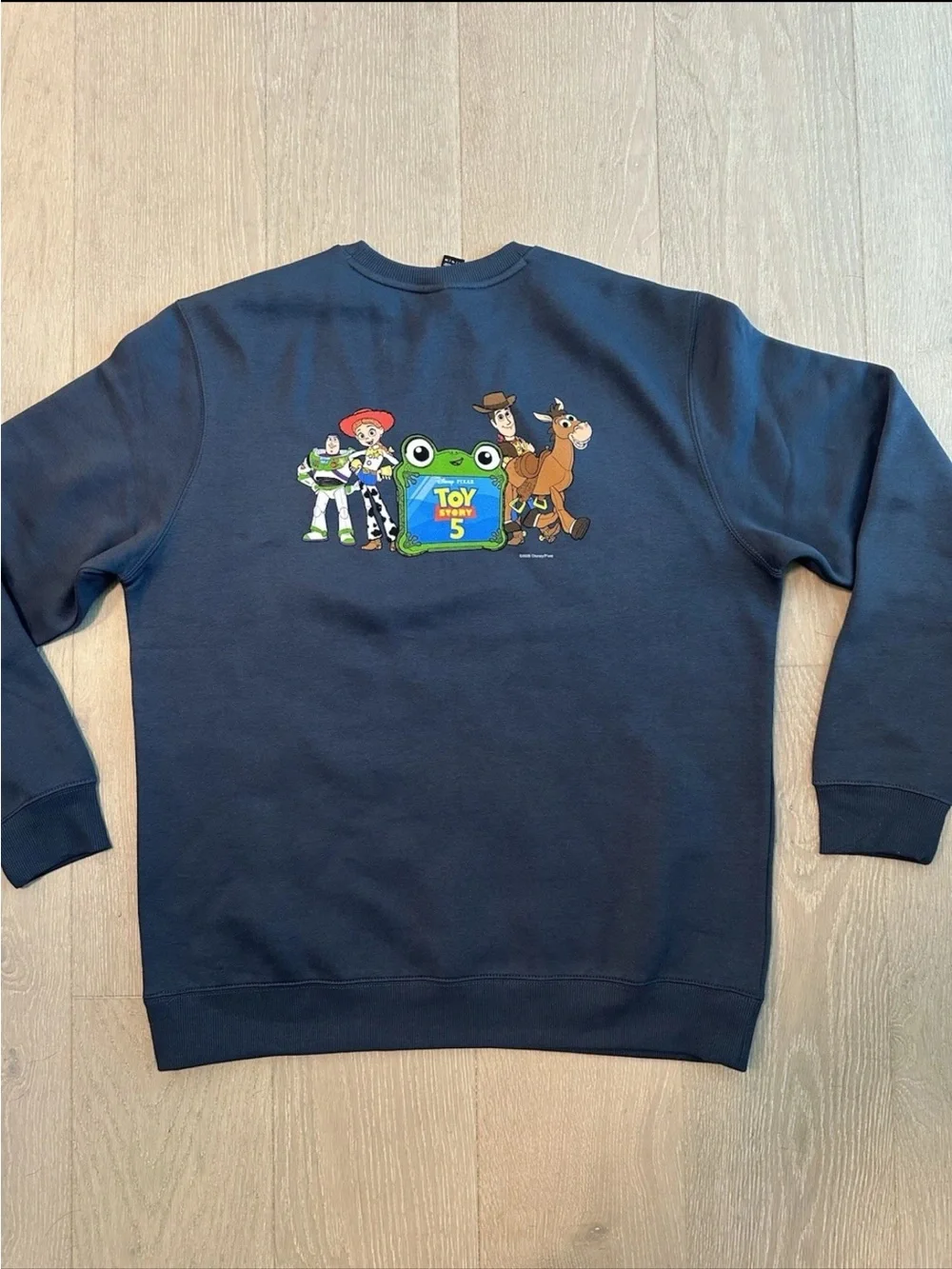 Toy Story 5 Navy Graphic Crewneck Sweatshirt Release Day Giveaway